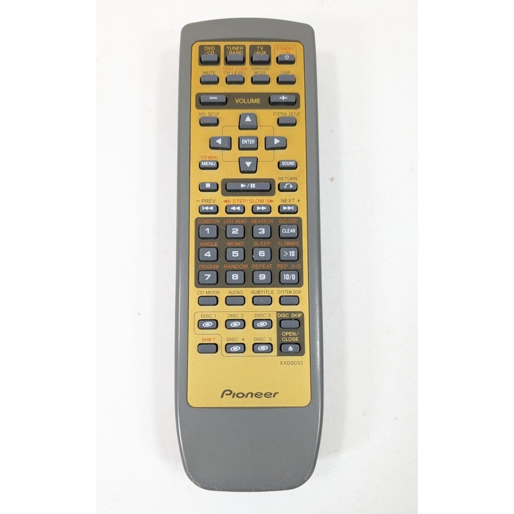 ORIGINAL Pioneer Remote XXD3033 HTD510 XVHTD510 XVHTD1 HTD520 HTD520DV HTD510DV